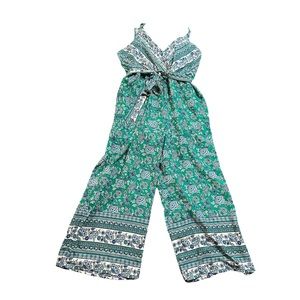 floral jumpsuit size 1X